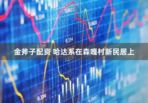 金斧子配资 哈达系在森嘎村新民居上